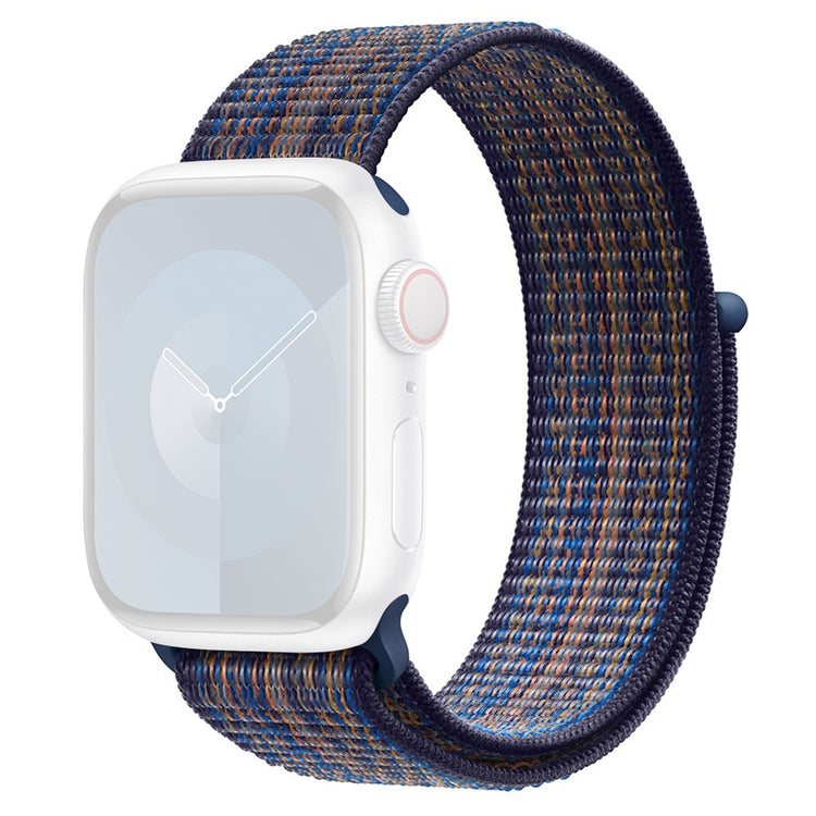 Super Smuk Nylon Universal Rem passer til Apple Smartwatch - Blå#serie_2