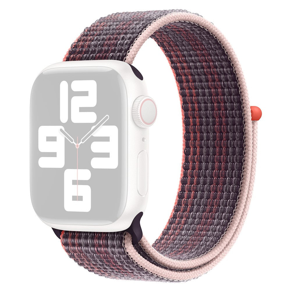 Super Smuk Nylon Universal Rem passer til Apple Smartwatch - Lilla#serie_6