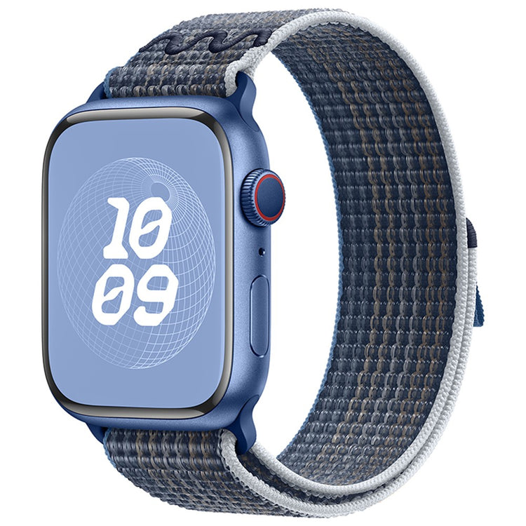 Helt Vildt Fint Nylon Universal Rem passer til Apple Smartwatch - Blå#serie_3