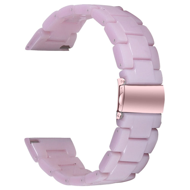 Holdbart Plastik Rem passer til Withings Steel HR (40mm) - Pink#serie_25
