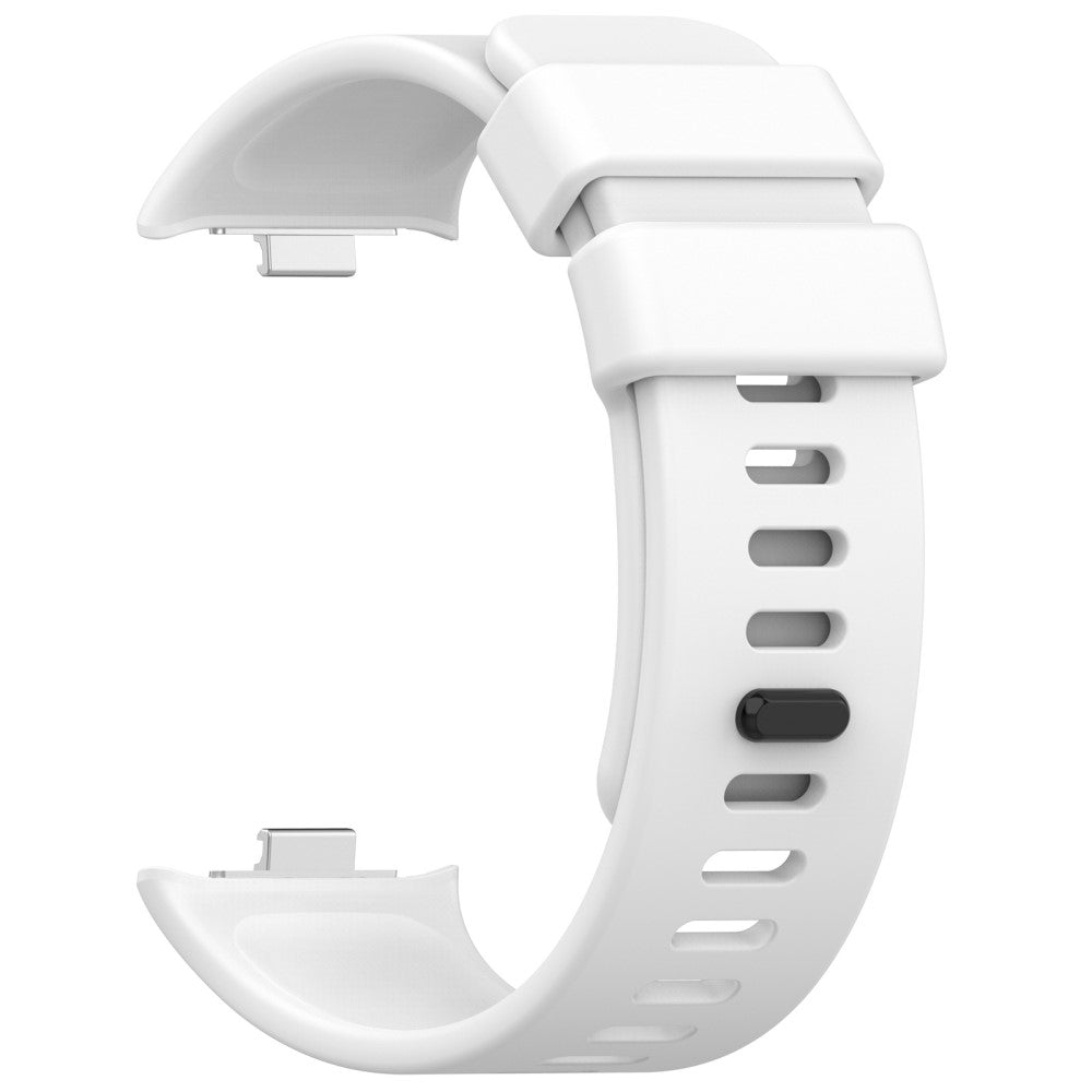 Mega Smuk Silikone Rem passer til Xiaomi Redmi Watch 4 - Hvid#serie_6
