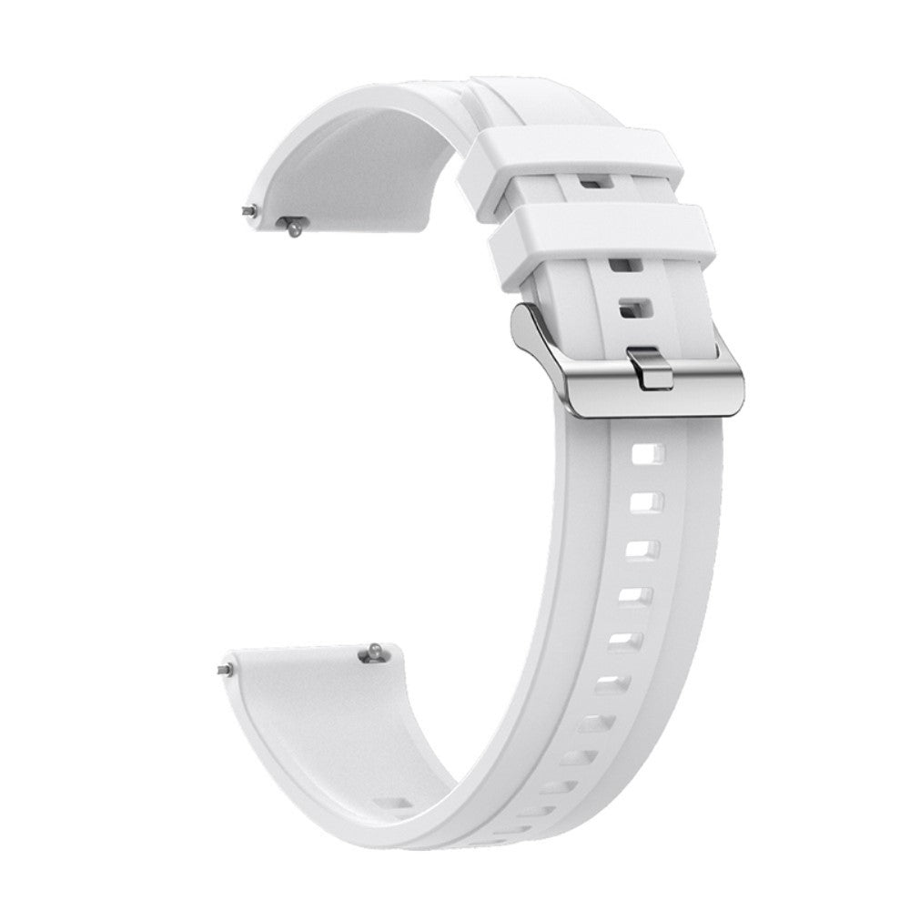 Rigtigt Smuk Silikone Universal Rem passer til Smartwatch - Hvid#serie_2