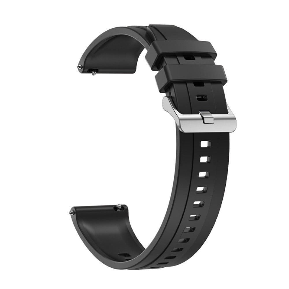 Rigtigt Smuk Silikone Universal Rem passer til Smartwatch - Sort#serie_5