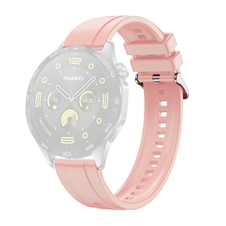 Rigtigt Smuk Silikone Universal Rem passer til Smartwatch - Pink#serie_9
