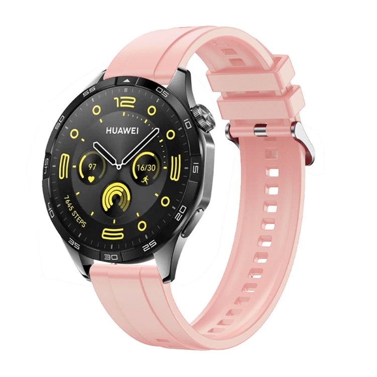 Rigtigt Smuk Silikone Universal Rem passer til Smartwatch - Pink#serie_9