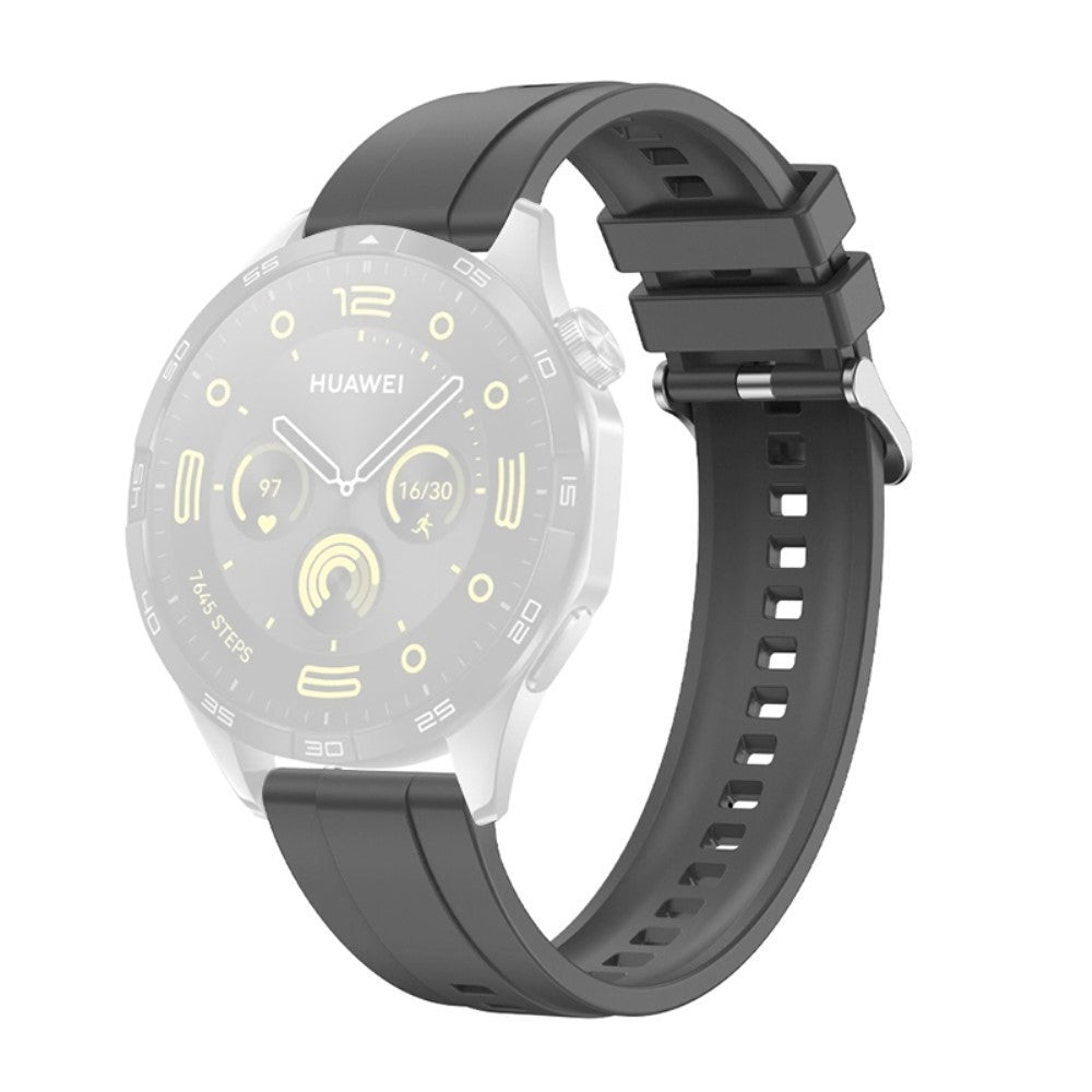 Rigtigt Smuk Silikone Universal Rem passer til Smartwatch - Sølv#serie_10