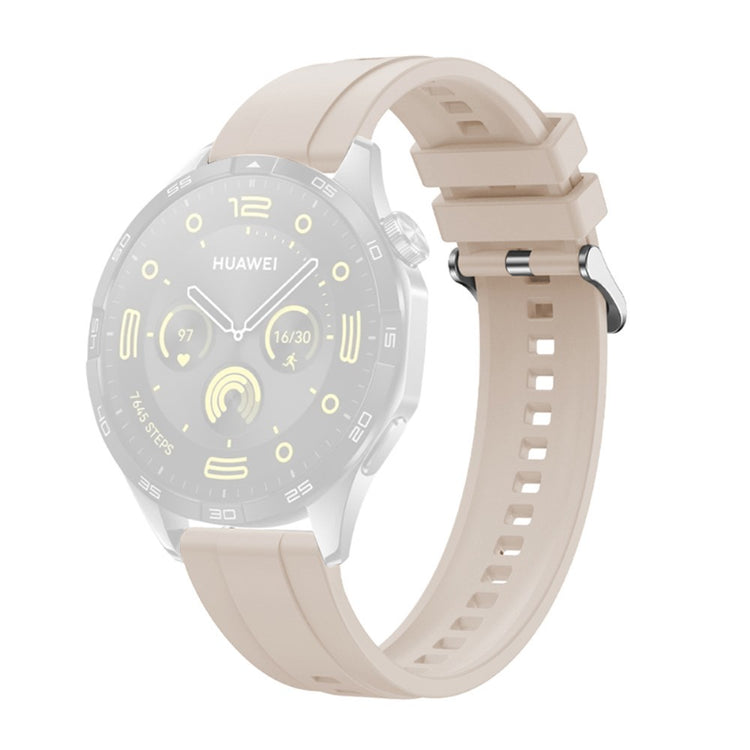 Rigtigt Smuk Silikone Universal Rem passer til Smartwatch - Hvid#serie_12