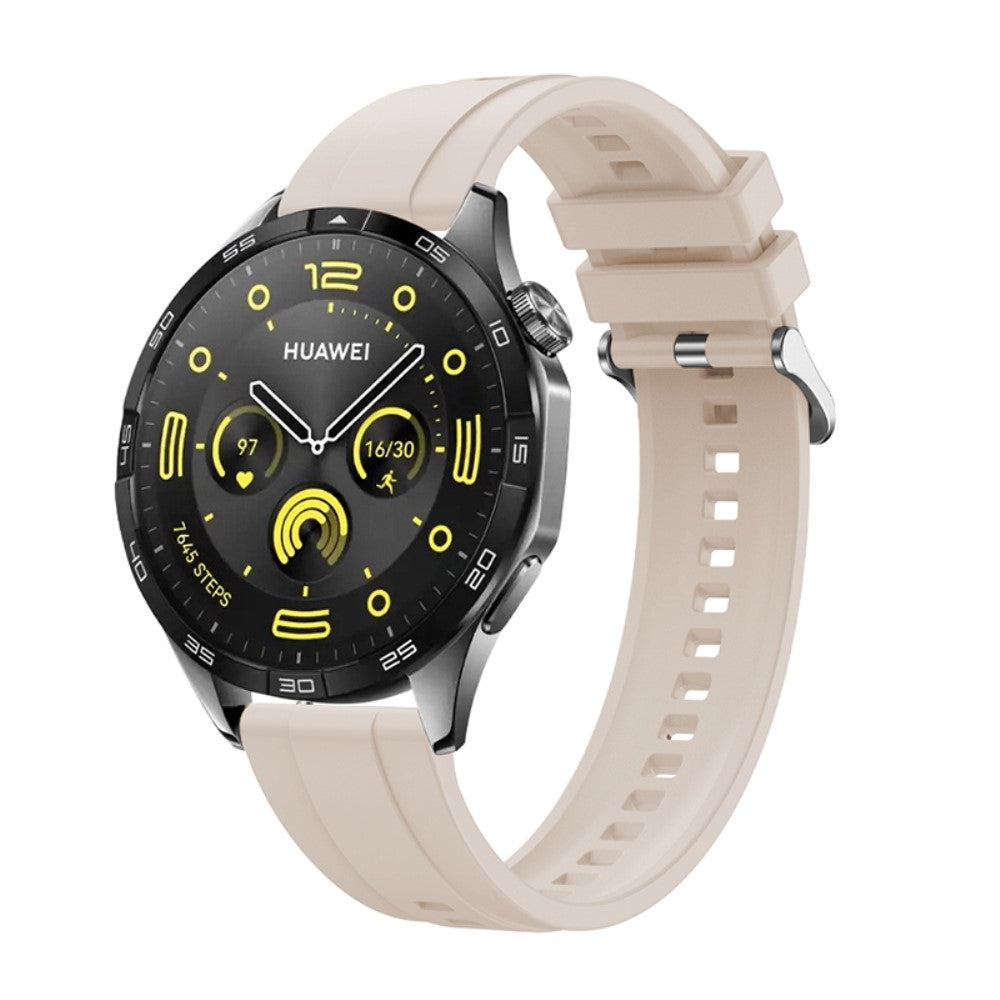 Rigtigt Smuk Silikone Universal Rem passer til Smartwatch - Hvid#serie_12