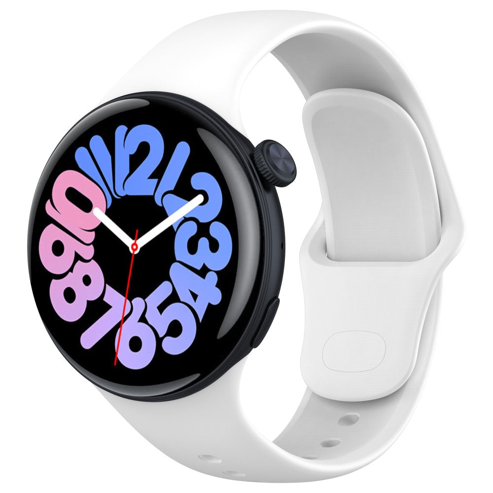 Super Stylish Vivo Watch 3 Silicone Strap - White#serie_10