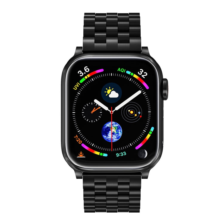 Remarkably Lovely Apple Smartwatch Metal Universel Strap - Black#serie_1