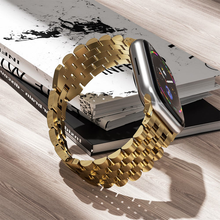 Lovely Apple Smartwatch Metal Universel Strap - Gold#serie_2