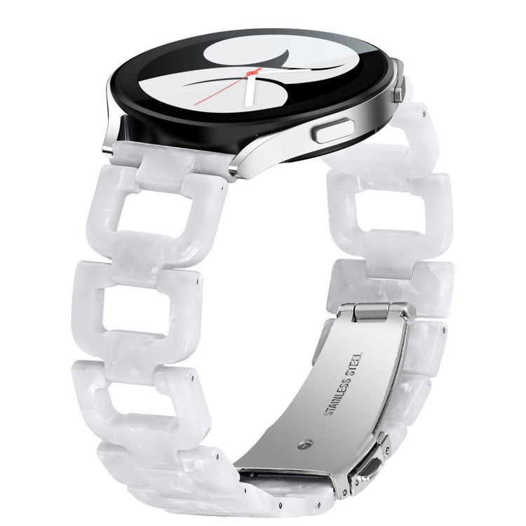 Fantastic TicWatch 2 / TicWatch E Plastic Universel Strap - White#serie_13