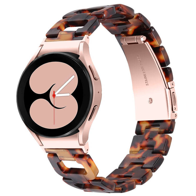 Samsung Galaxy Watch 4 Classic (42mm) / Samsung Galaxy Watch 4 Classic (46mm) Plastic Universel Strap - Brown#serie_1