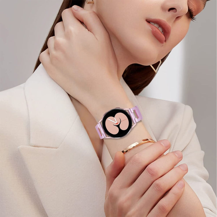 Superb Samsung Smartwatch Plastic Universel Strap - Purple#serie_8
