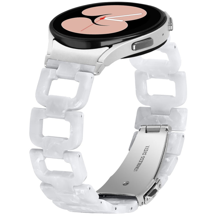 Very Elegant Samsung Smartwatch Plastic Universel Strap - White#serie_13