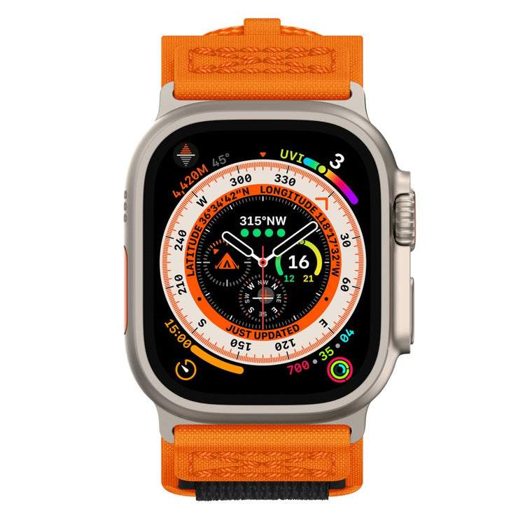 Remarkably Durable Apple Smartwatch Nylon Universel Strap - Orange#serie_1