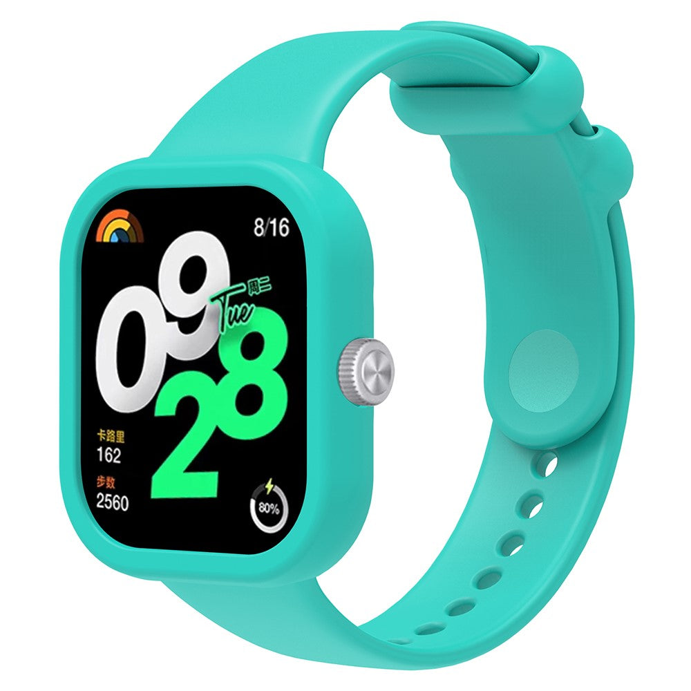 Absolutely Neat Xiaomi Redmi Watch 4 Silicone Strap - Green#serie_3