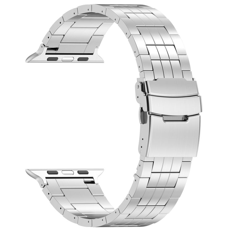 Mega Chill Apple Smartwatch Metal Universel Strap - Silver#serie_3