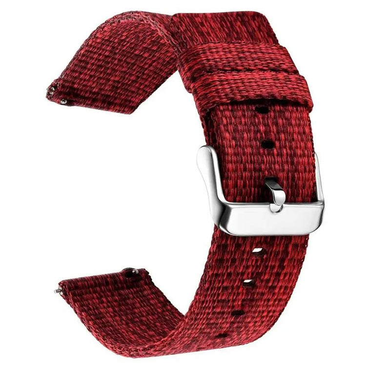 Mega Fashionable Garmin Lily 2 Nylon Strap - Red#serie_5