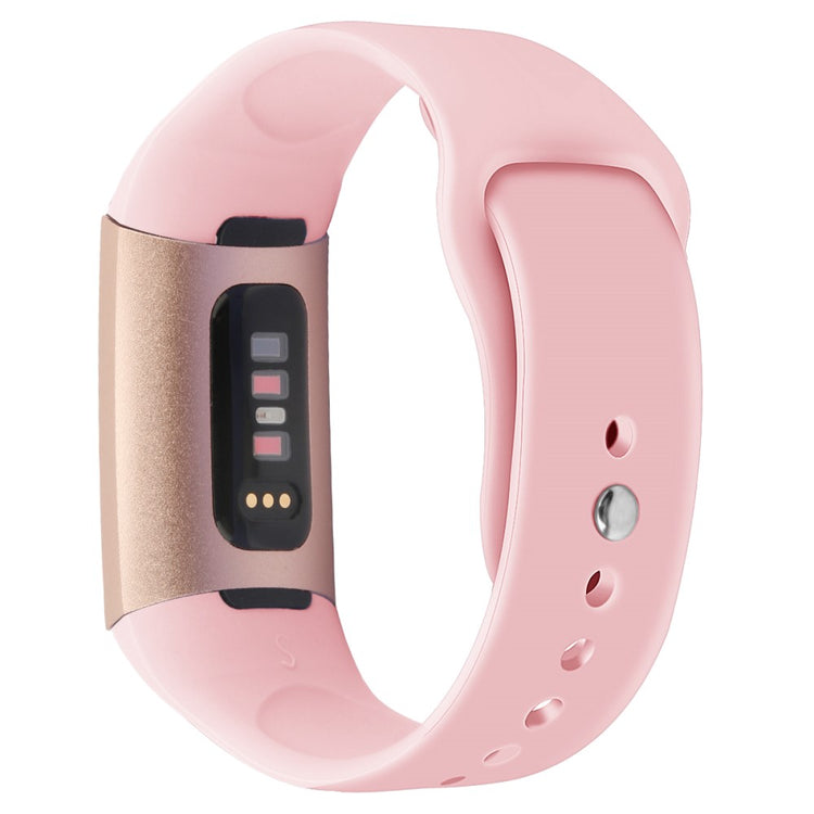 Fitbit Charge 3 / Fitbit Charge 4 Silicone Universel Strap - Pink#serie_7