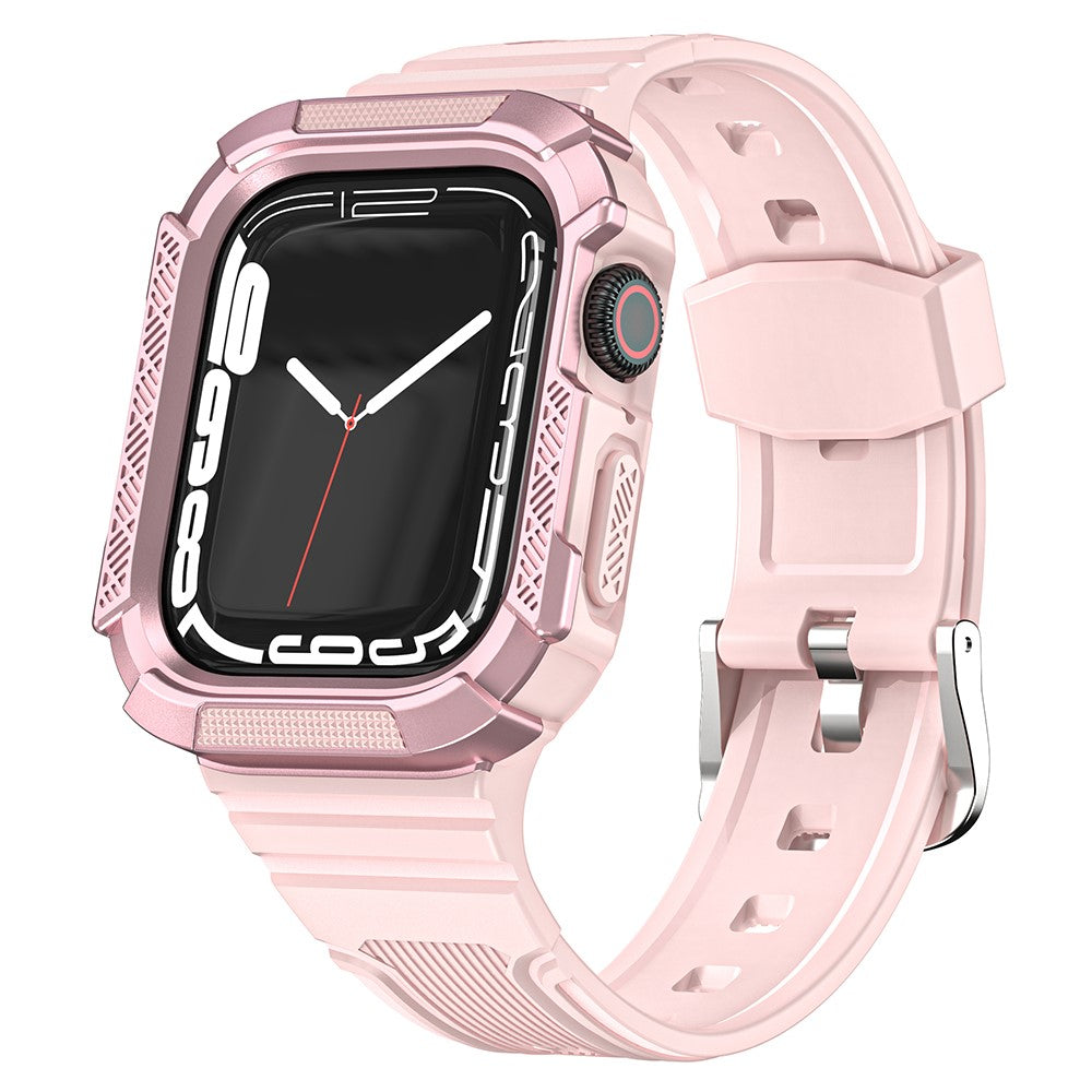 Very Fashionable Apple Smartwatch Silicone Universel Strap - Pink#serie_3