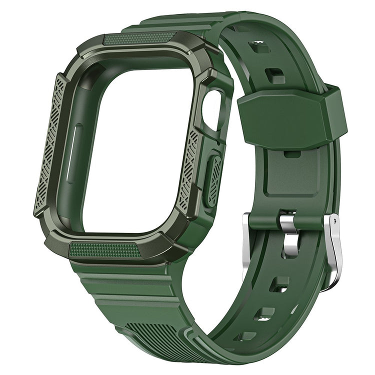 Very Fashionable Apple Smartwatch Silicone Universel Strap - Green#serie_8