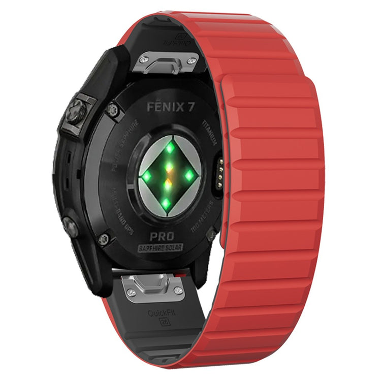 Absolutely Nice Garmin Smartwatch Silicone Universel Strap - Red#serie_3