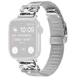 Sött Apple Smartwatch Metall Och Strass Universell Armband