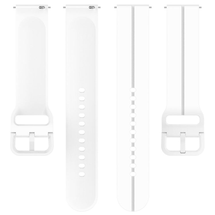 Remarkably Durable Smartwatch Silicone Universel Strap - White#serie_2