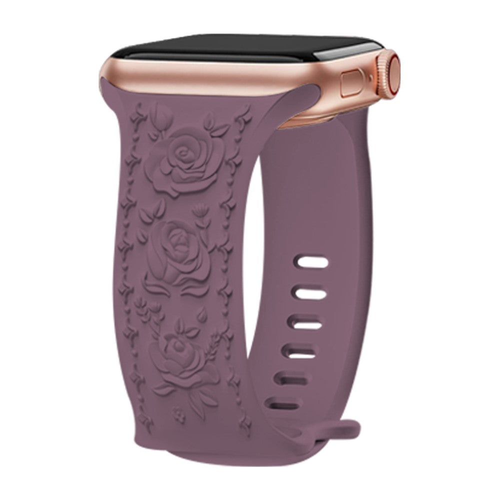 Nice Apple Smartwatch Silicone Universel Strap - Purple#serie_13