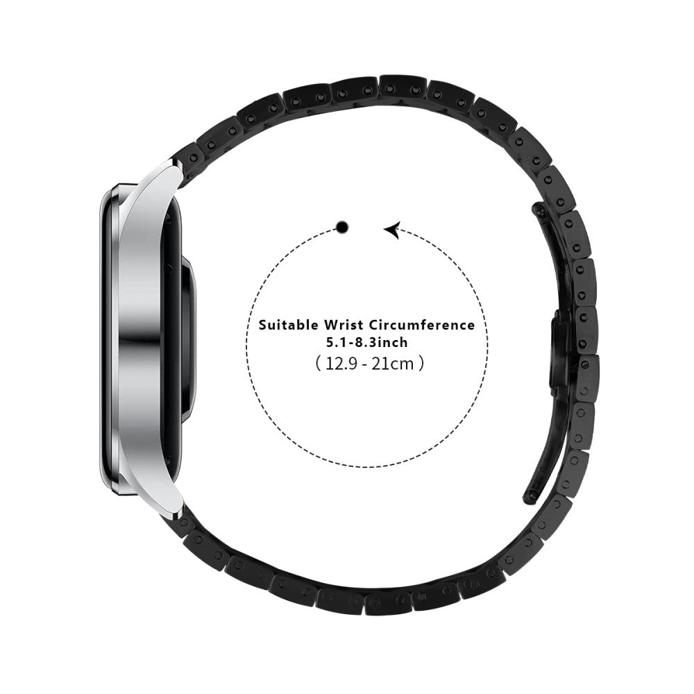 Exquisite Samsung Galaxy Watch (46mm) Metal Strap - Black#serie_2