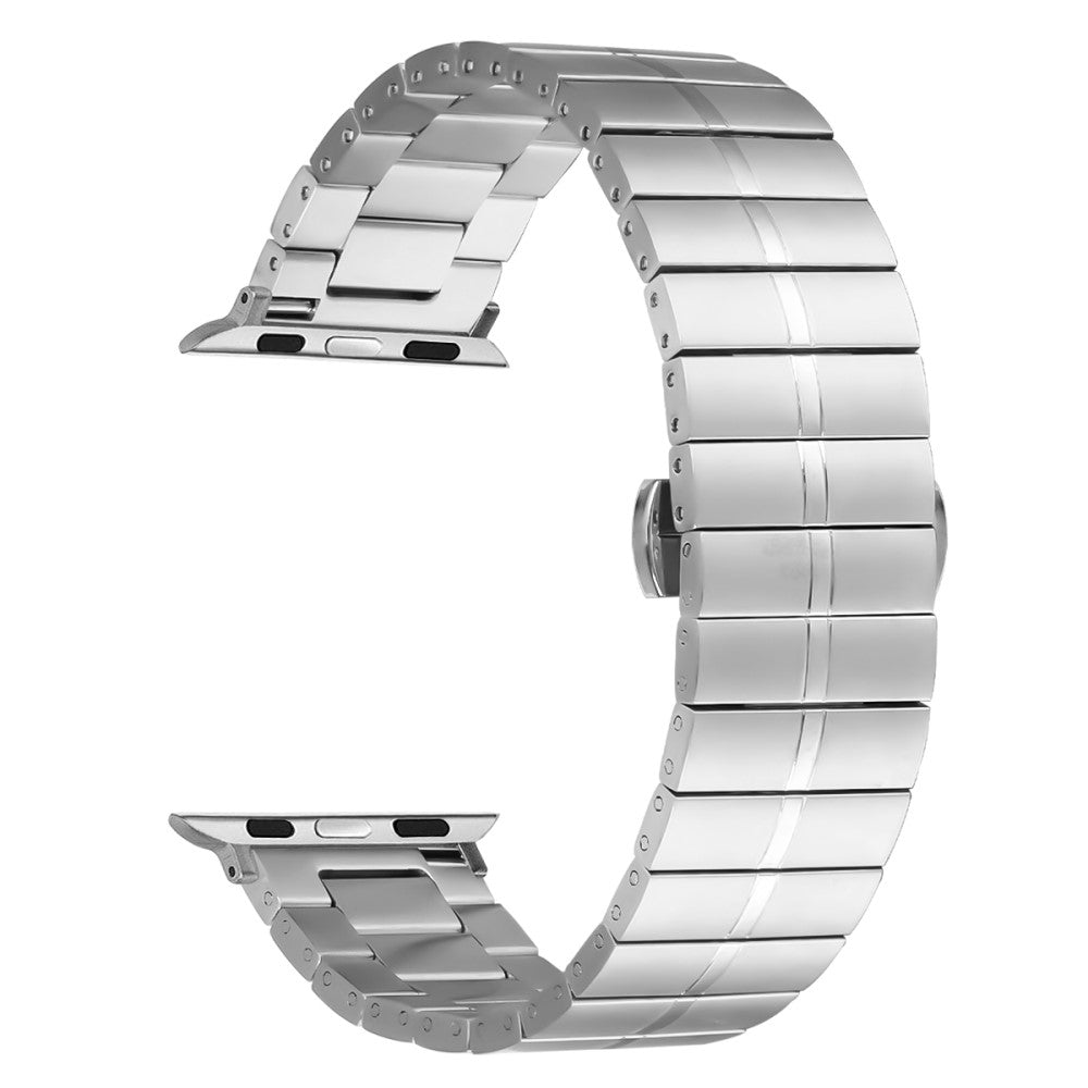 Absolutely Good Apple Smartwatch Metal Universel Strap - Silver#serie_339