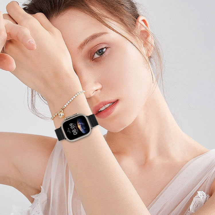 Remarkably Beautiful Apple Smartwatch Metal Universel Strap - Black#serie_2