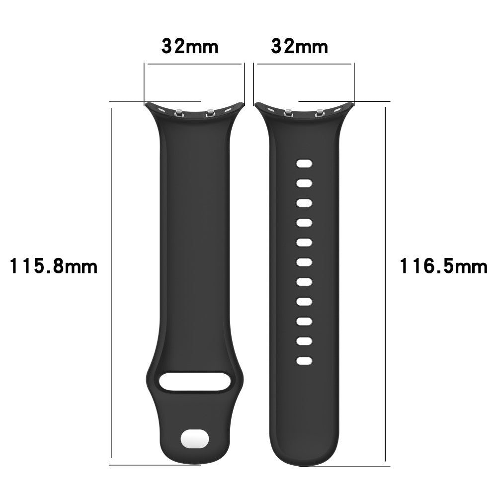 Vivo Watch 3 / Vivo iQOO Watch Silicone Universel Strap - Red#serie_3