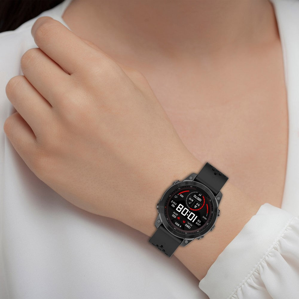 Mega Comfortable Garmin Smartwatch Silicone Universel Strap - Blue#serie_7
