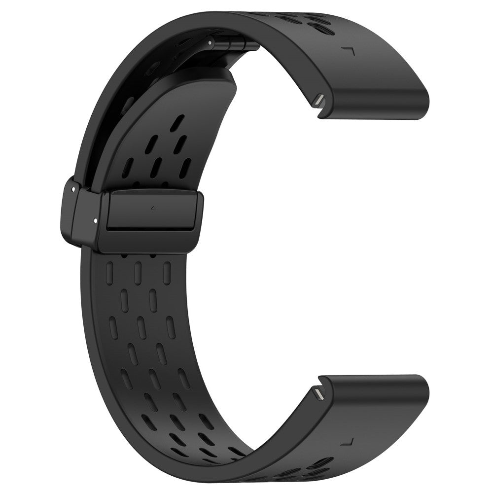 Really Beautiful Garmin Smartwatch Silicone Universel Strap - Black#serie_1