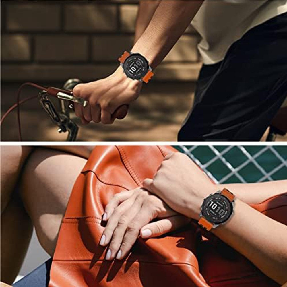 Very Nice Garmin Smartwatch Silicone Universel Strap - Black#serie_2