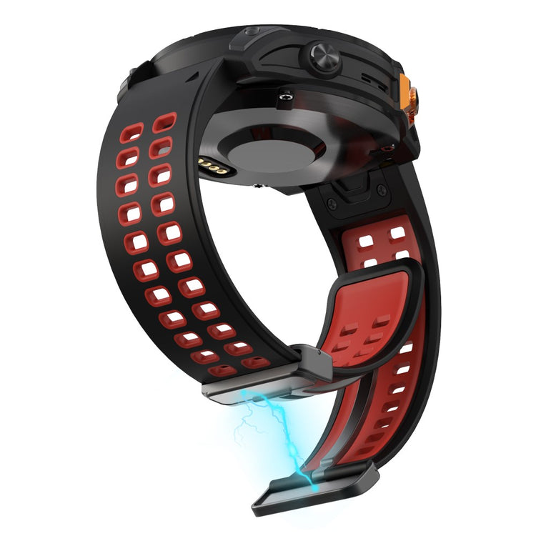 Very Nice Garmin Smartwatch Silicone Universel Strap - Black#serie_3
