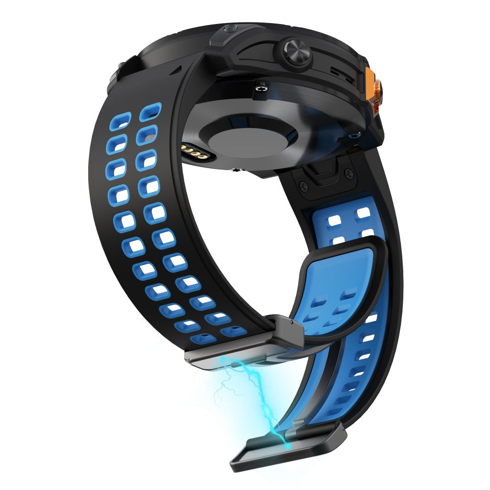Very Nice Garmin Smartwatch Silicone Universel Strap - Blue#serie_5
