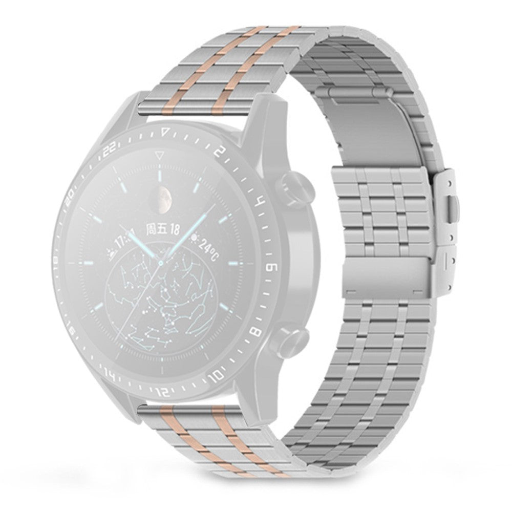 Stylish Huawei Watch GT 2 Pro Metal Strap - Silver#serie_2