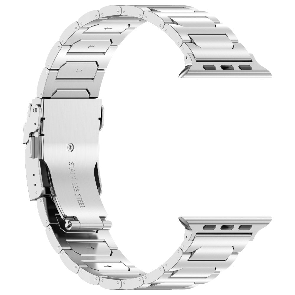 Incredibly Tough Apple Smartwatch Metal Universel Strap - Silver#serie_2