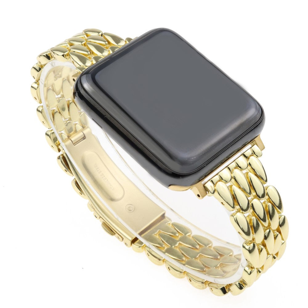 Super Fashionable Apple Smartwatch Metal Universel Strap - Gold#serie_2