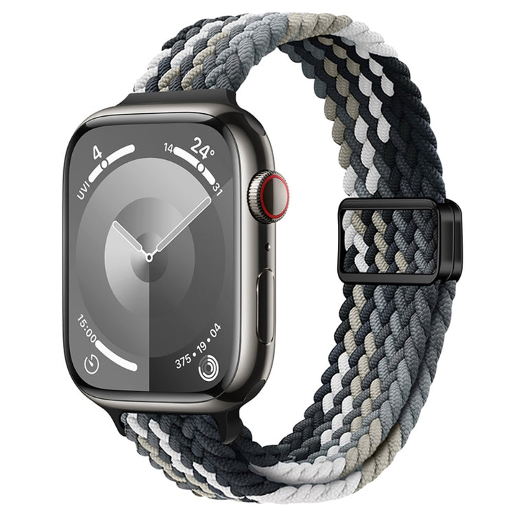 Super Fantastic Apple Smartwatch Nylon Universel Strap - Silver#serie_10