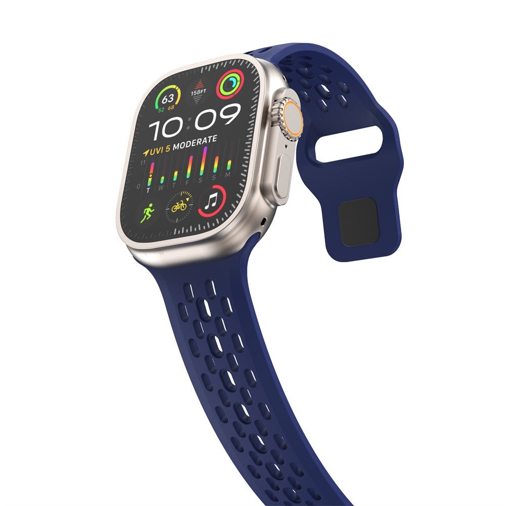 Lovely Apple Smartwatch Silicone Universel Strap - Blue#serie_5