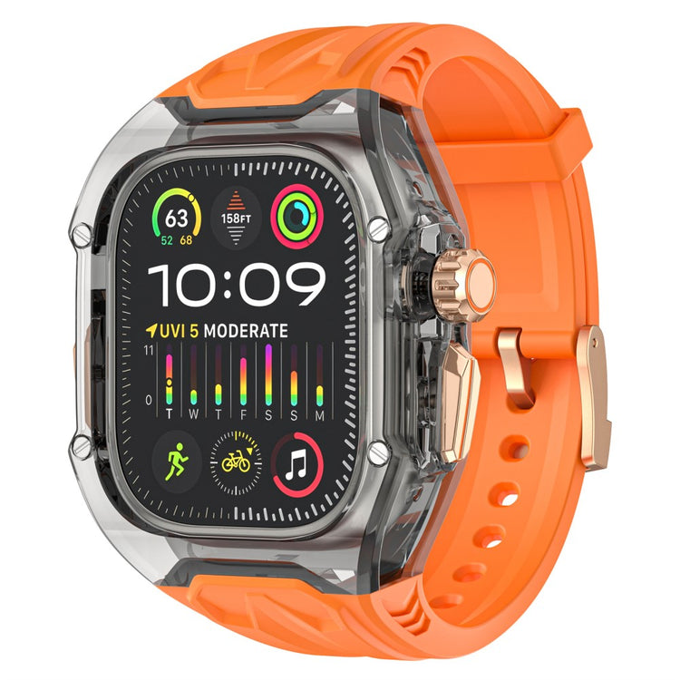 Absolutely Nice Apple Smartwatch Silicone Universel Strap - Orange#serie_1