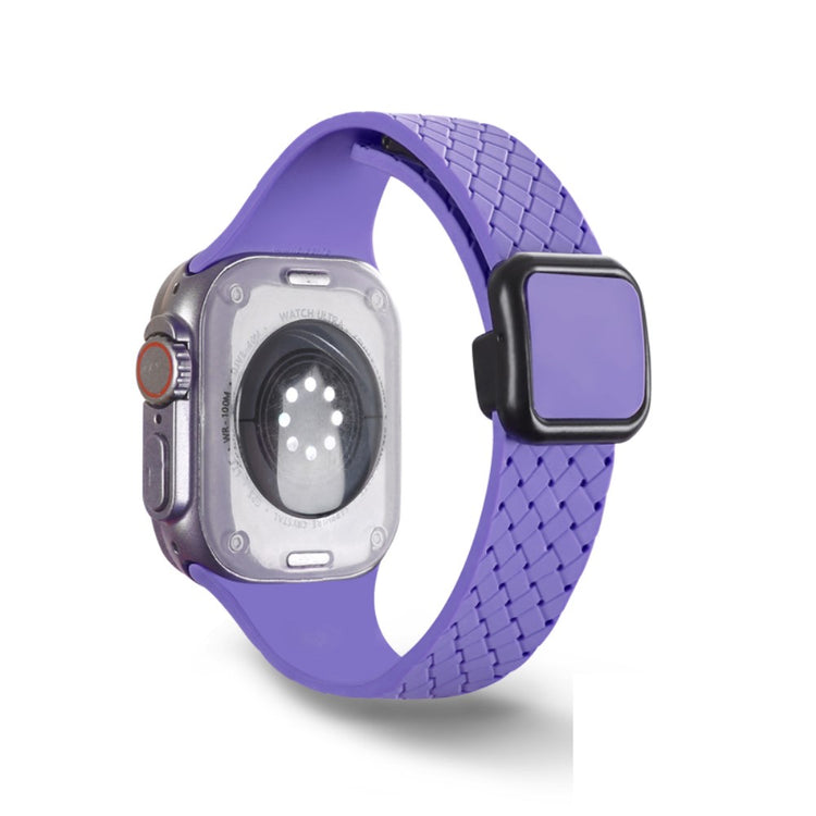 Comfortable Apple Smartwatch Silicone Universel Strap - Purple#serie_14