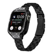 Väldigt Hållbart Apple Smartwatch Strass Universell Armband