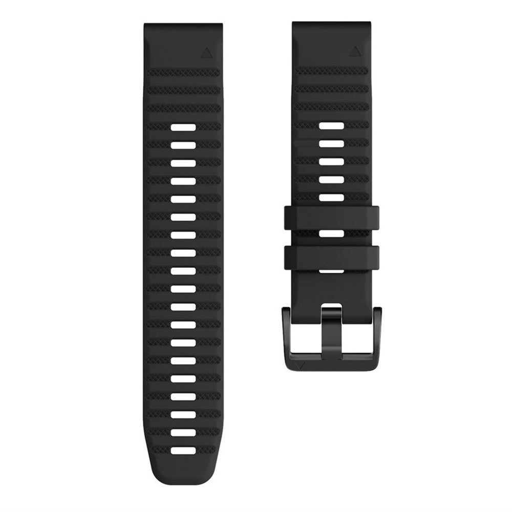 Absolutely Good Garmin Smartwatch Silicone Universel Strap - Black#serie_1