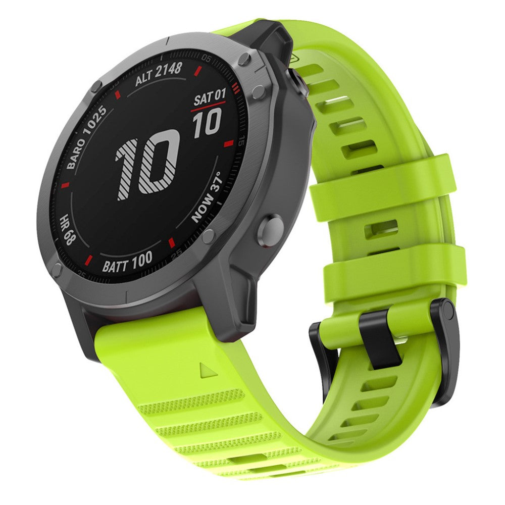 Really Beautiful Garmin Smartwatch Silicone Universel Strap - Green#serie_10