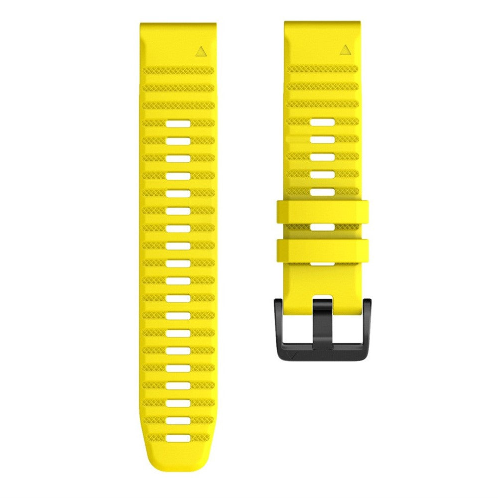 Very Delightful Garmin Smartwatch Silicone Universel Strap - Yellow#serie_6